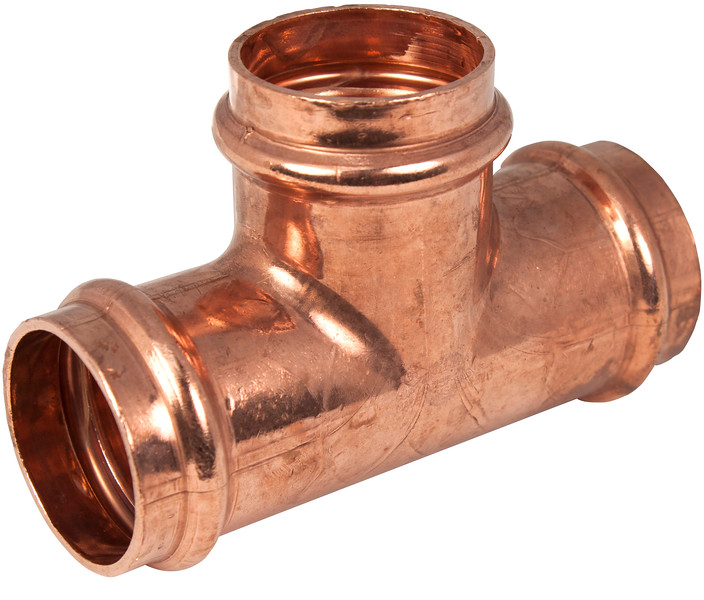 PF 34TEE COPPER PRESS FITTING 3/4" TEE