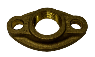 1 1/2" BRONZE METER FLANGE