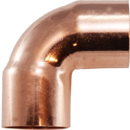 1 1/2" C X C SR 90 ELL COPPER FITTING