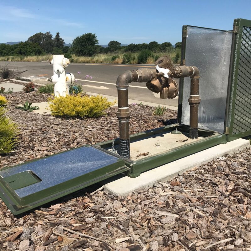 BACKFLOW ENCLOSURE INSULATED- SINGLE PIECE E1AW-M 17 X 40 X 30