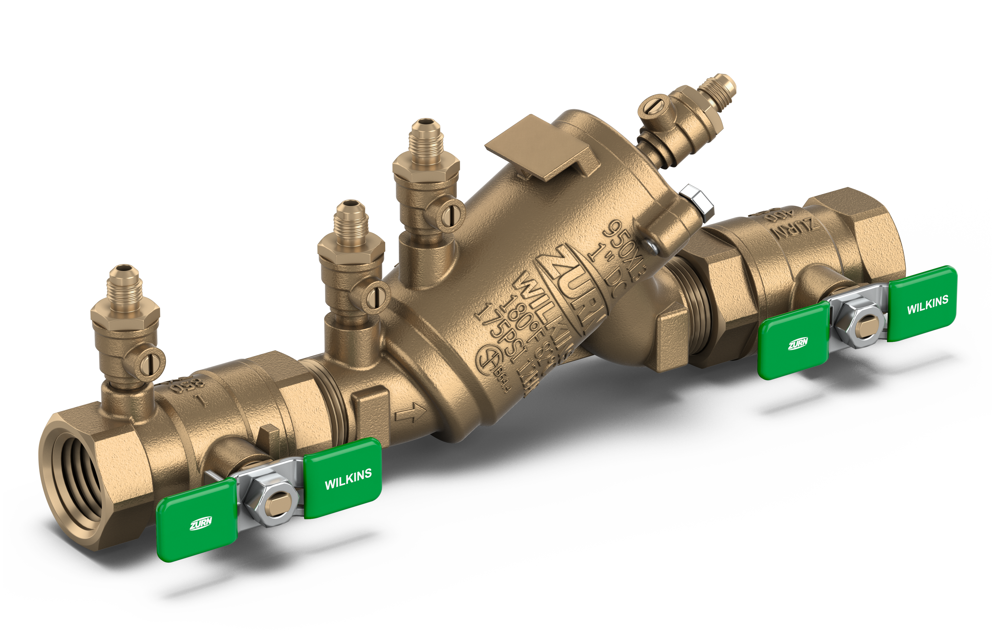 WILKINS 1/2" 975XL3 RP BACKFLOW ASSEMBLY (LEAD FREE) - Image 2