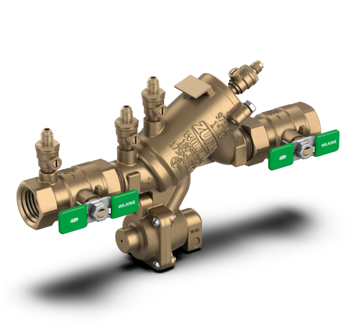 WILKINS 1/2" 975XL3 RP BACKFLOW ASSEMBLY (LEAD FREE)
