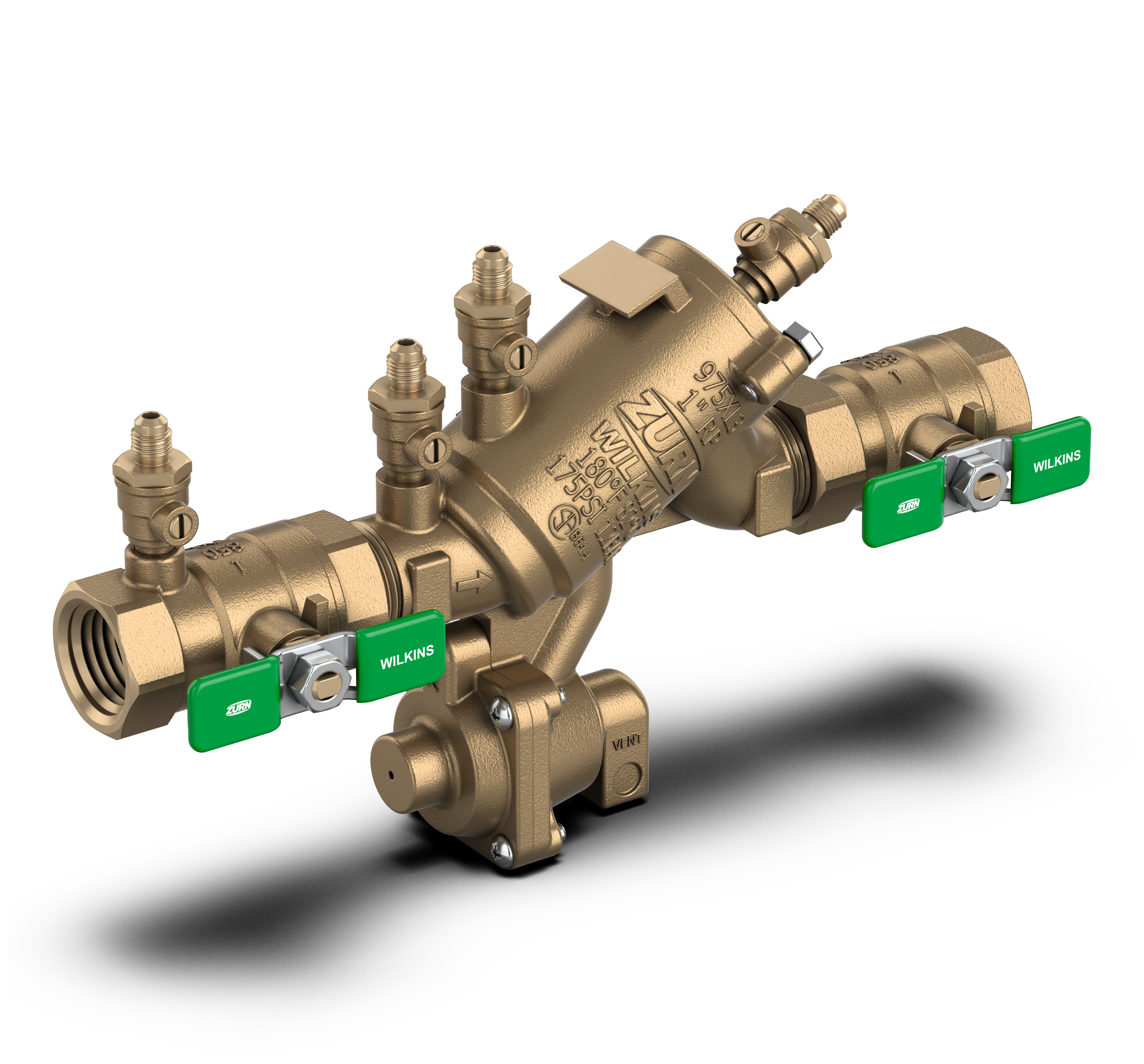 WILKINS 1/2" 975XL3 RP BACKFLOW ASSEMBLY (LEAD FREE)