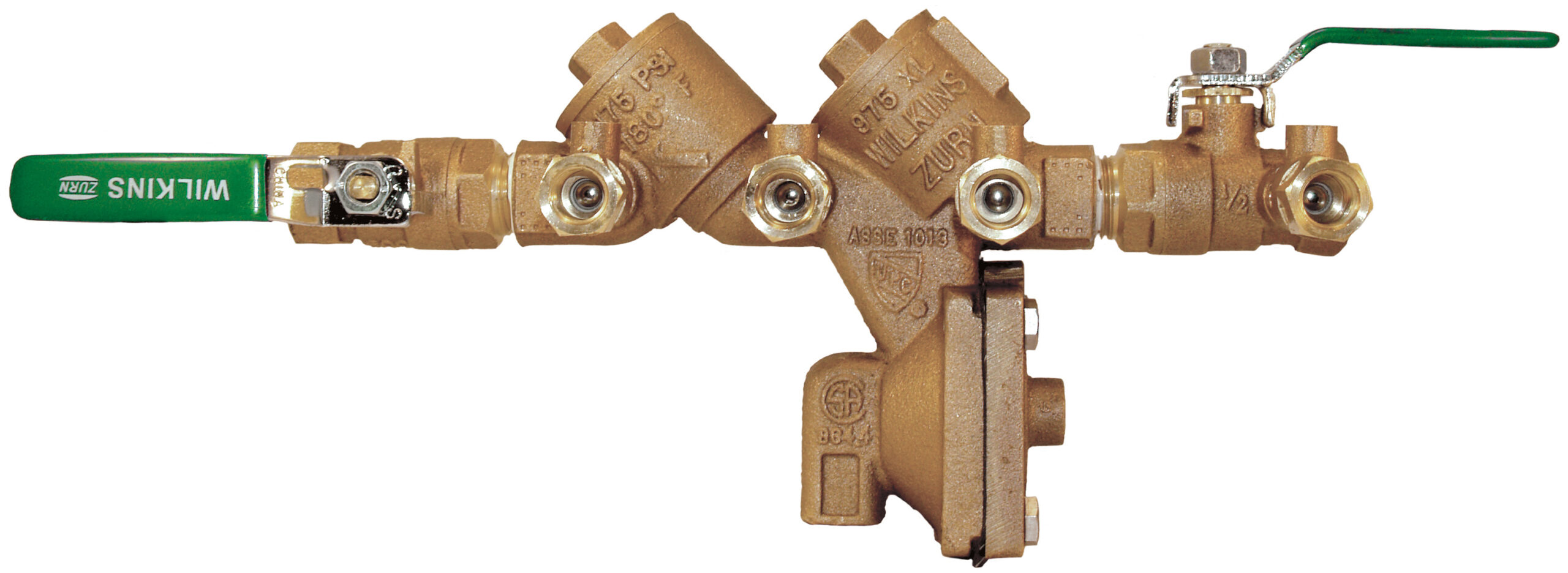 WILKINS 1/2" 975XL2 RP BACKFLOW ASSEMBLY (LEAD FREE)