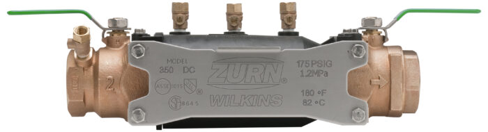 WILKINS 2" 350XL DC BACKFLOW ASSEMBLY (LEAD FREE)