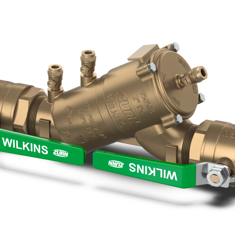 WILKINS 1 1/2" 950XL3 DOUBLE CHECK ASSEMBLY (LEAD FREE)