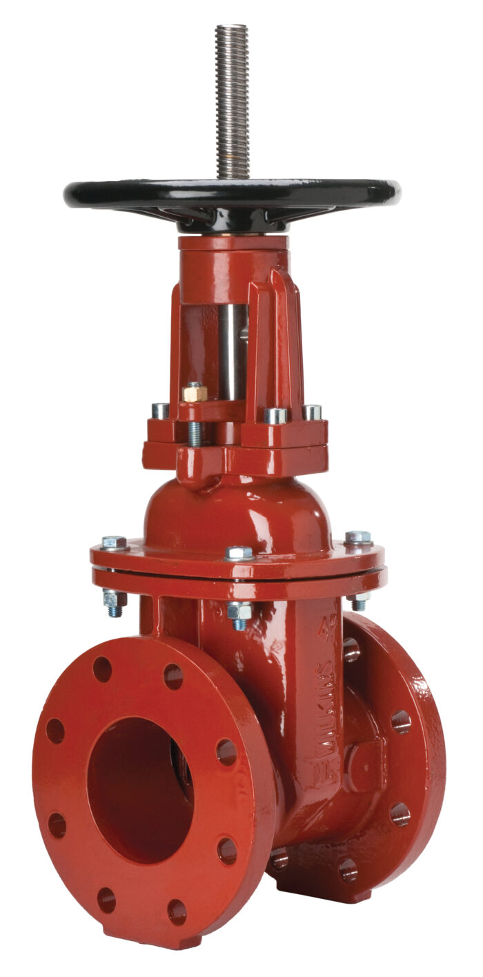 WILKINS 48-OSY - 6" GROOVE X FLANGE  GATE VALVE